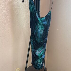 ASOS Multicolor Draped Dress